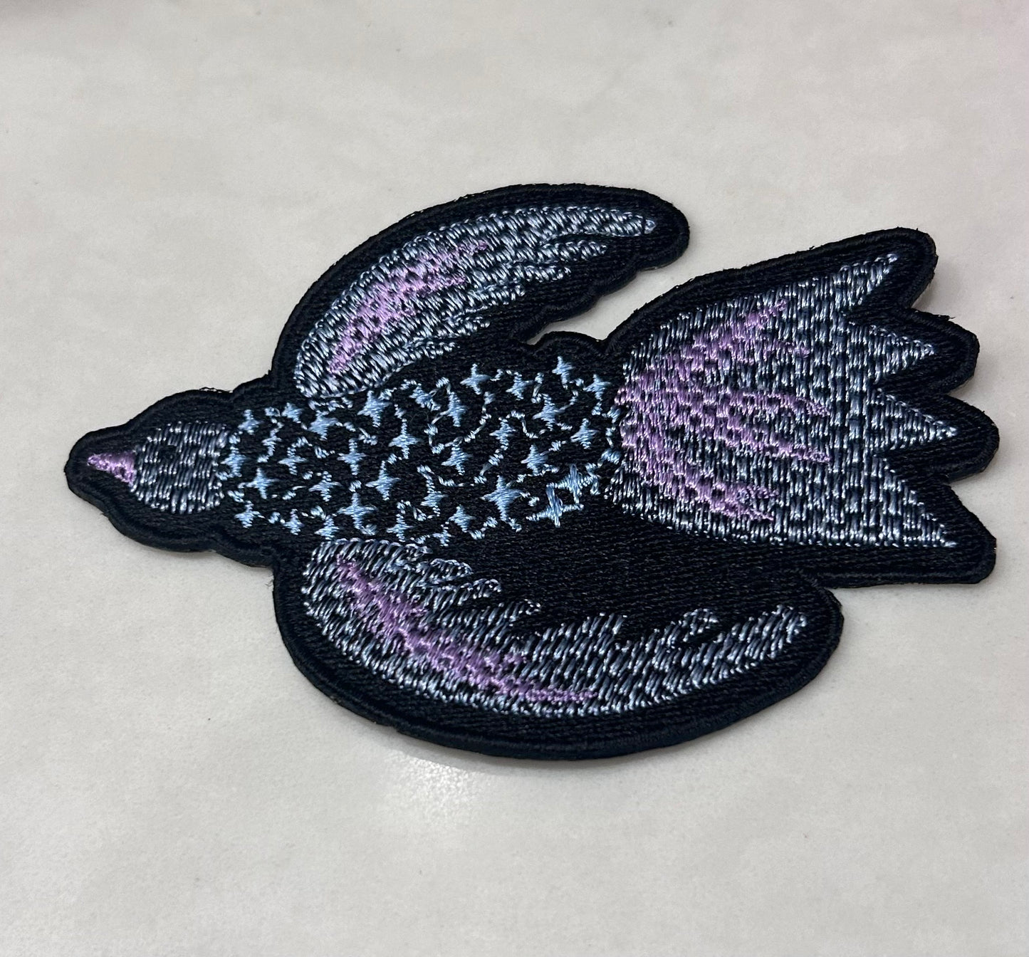 Purple bird patch