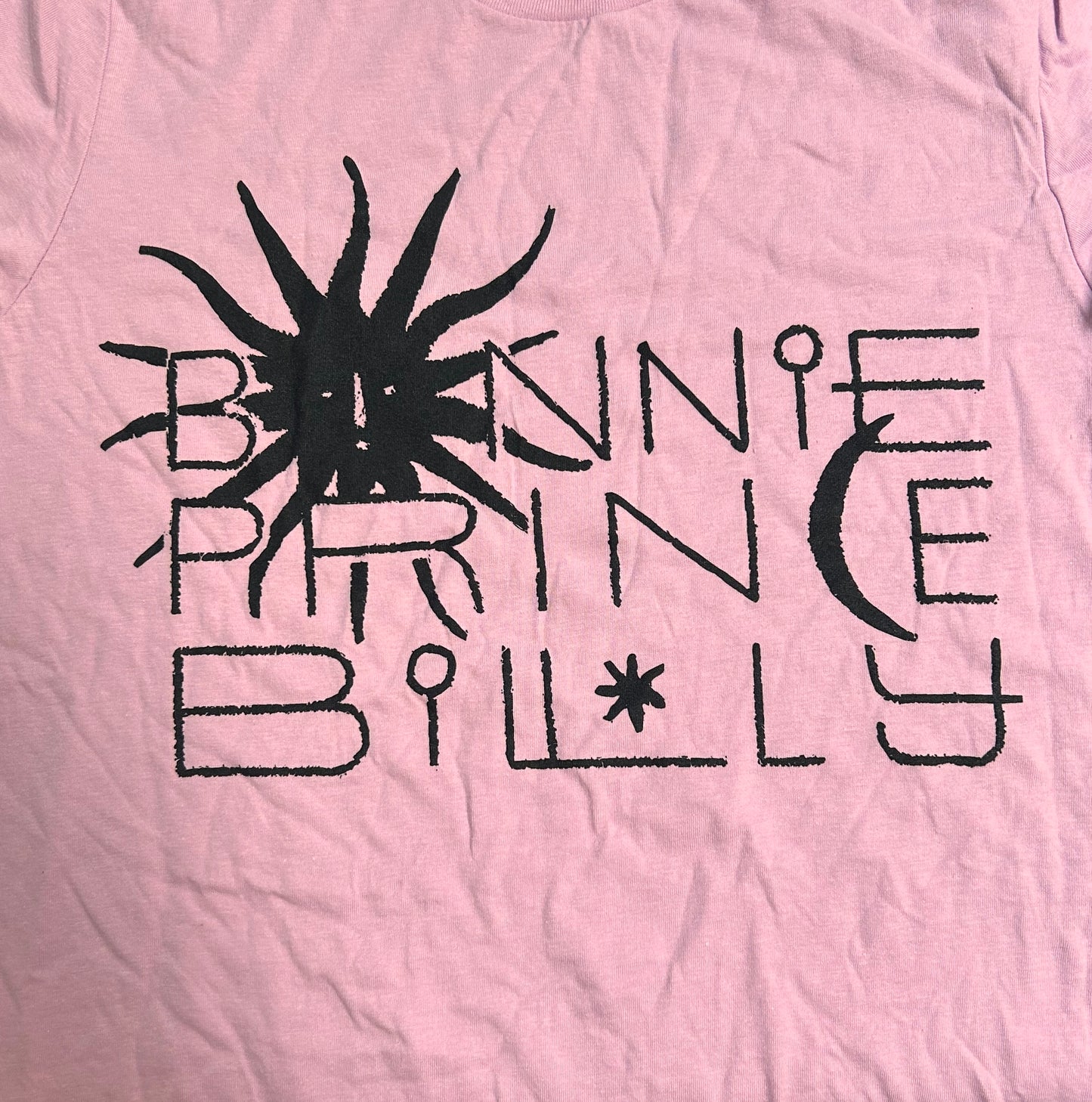 Pink Bonnie Prince Billy shirt size small