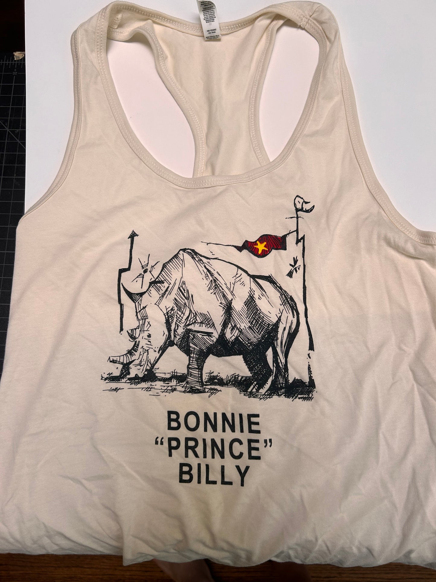 Natural women's rhino shirt lmedium